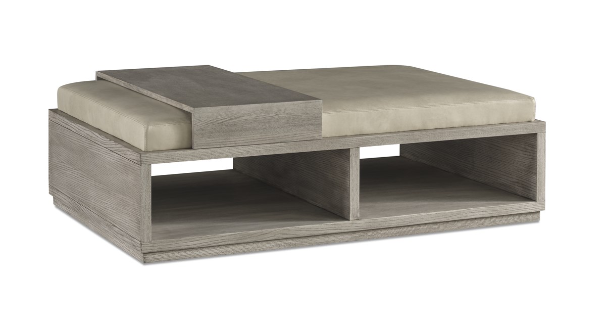 Marcello Cocktail Ottoman w/Tray