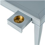 Custom Paint Finish: Benjamin Moore 1675 Under the Big Top, Distress: Min. Chain, Sheen: High