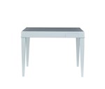 Custom Paint Finish: Benjamin Moore 1675 Under the Big Top, Distress: Min. Chain, Sheen: High