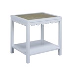 Kate Scalloped Side Table