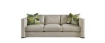 F1391 Cream (6/C). Std 22x22 Thow Pillows: F8143-Green (8/D). Bias Welt. Opt Blind Stitch on Cushions Only. Wood Species: Quartersawn Oak. 8050 Hatteras. Sheen: Low.